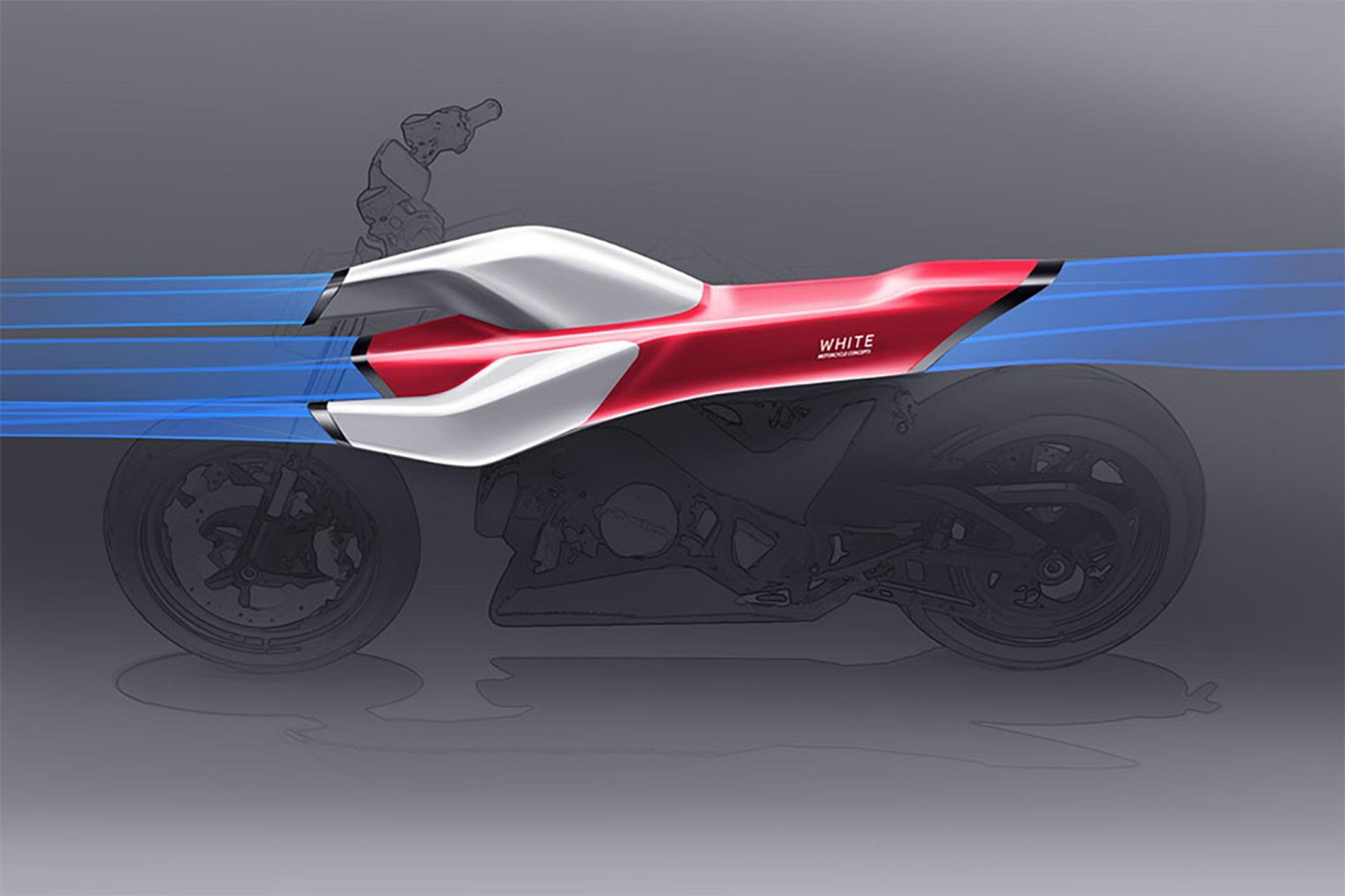 Grâce aux tests en soufflerie de Pininfarina, la technologie de conduits aérodynamiques de WMC pourrait rendre une moto nue plus efficace