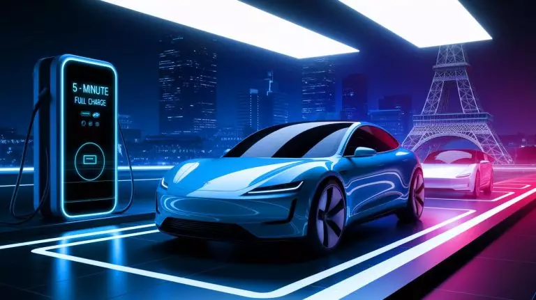 Une recharge en seulement 5 minutes : ce géant de la voiture électrique dépasse Tesla avec cette avancée technologique fulgurante « Aussi rapide qu’un éclair » : cette nouvelle batterie révolutionnaire propulse le géant des voitures électriques devant Tesla avec une recharge en 5 minutes