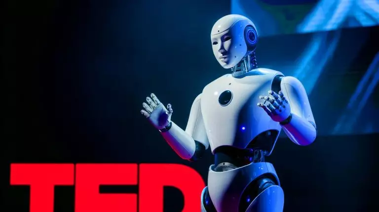 Ce robot majordome humanoïde électrise les spectateurs d’un TED Talk avec une démonstration bluffante en temps réel Cette prouesse inédite : ce robot majordome humanoïde fascine et bouleverse le public lors d’un TED talk en direct