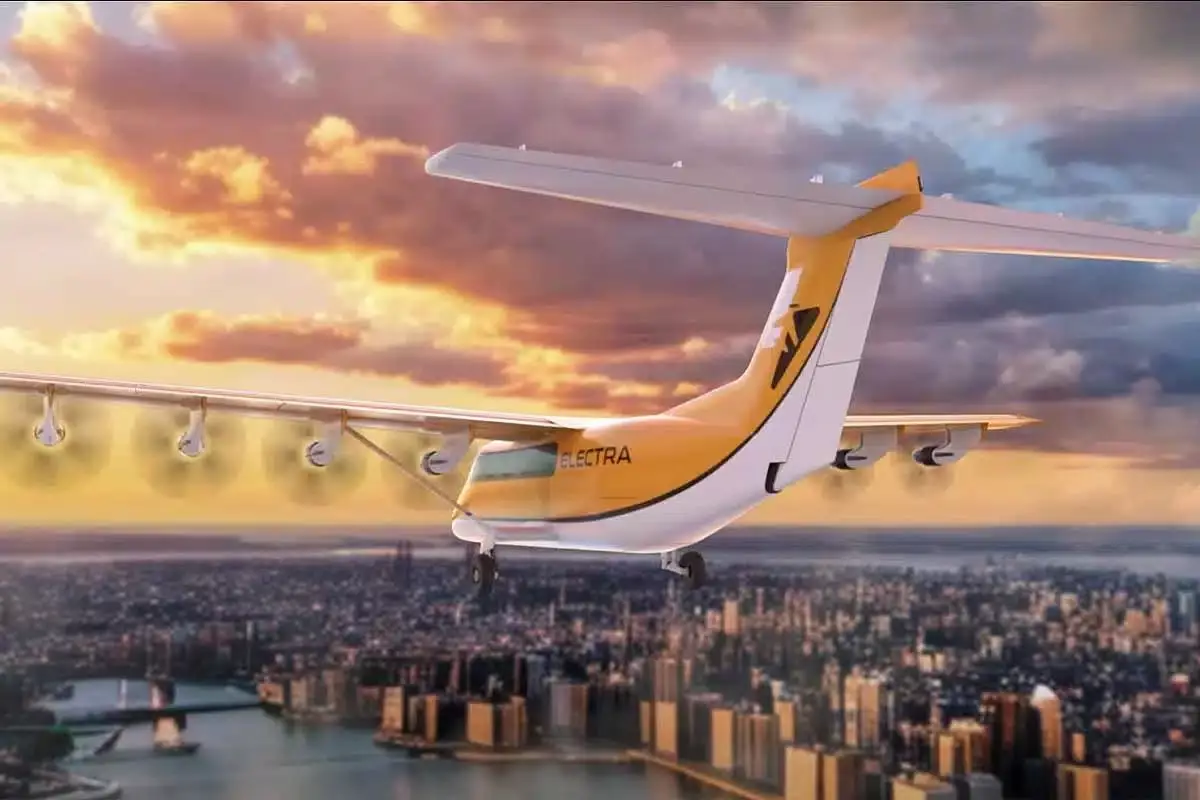 Le projet d'avion de neuf places développé par Electra.