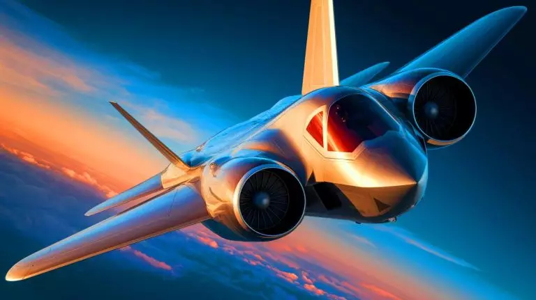 « C’est un monstre aérien » : le nouveau J-36 sans queue de la Chine sidère le monde et surpasse les F-35 et F-47 américains Illustration de l'impressionnant chasseur furtif Chengdu J-36 de sixième génération (création par IA, illustration non réaliste). Crédit : Ideogram.