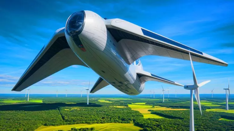 Les cieux jamais vus auparavant : ce futur géant aérien, aussi vaste qu'un terrain de foot, transportera des pales d'éoliennes titanesques de 105 mètres