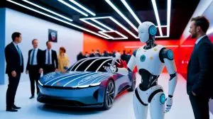 Révolution dans le monde de la vente automobile : ce robot humanoïde envoûtant conquiert les acheteurs malaisiens et booste les ventes de voitures