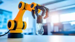 Un bras robotique en scotch défiant l'impossible : il visse des ampoules avec une précision inégalée dans le monde