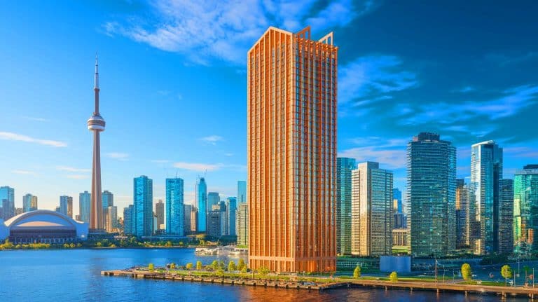 Cette tour en bois s’élève à Toronto en seulement 90 jours : un exploit architectural accélère la révolution des constructions durables