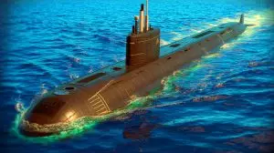 Illustration de la furtivité des sous-marins de la classe Astute (création par IA, non réaliste). Crédit : Ideogram