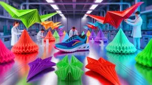 Illustration de l'impact de l'origami sur les innovations technologiques dans les matériaux (création par IA, non réaliste). Crédit : Ideogram
