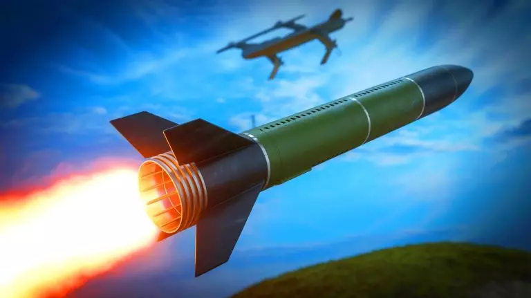 Illustration de l'amélioration du missile Stinger grâce au programme Red Wasp. Image réalisée par IA.