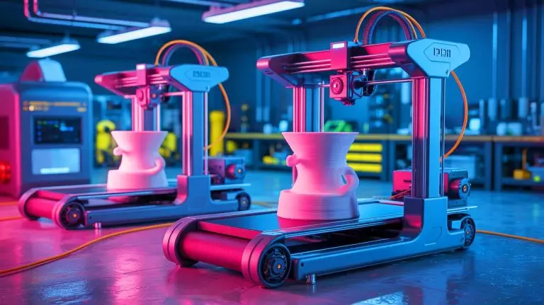 Des ingénieurs transforment un tapis roulant en imprimante 3D géante capable de créer des objets sans fin Illustration de la transformation d'un tapis de course en imprimante 3D pour objets de taille infinie (création par IA, illustration non réaliste). Crédit : Ideogram.