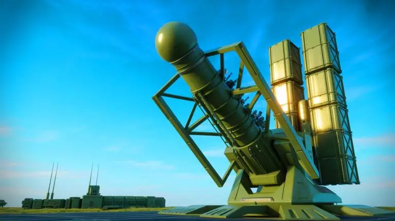 Illustration de la défense antimissile avancée "Golden Dome" annoncée par Donald Trump. Image réalisée par IA.