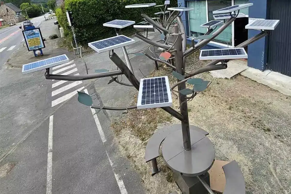 Un aménagement urbain fonctionnel.