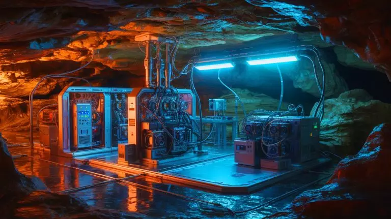 Les États-Unis transforment une mine abandonnée en laboratoire quantique souterrain pour repousser les frontières de la science Illustration de la transformation de la mine Edgar en laboratoire de recherche quantique (création par IA, illustration non réaliste). Crédit : Ideogram.