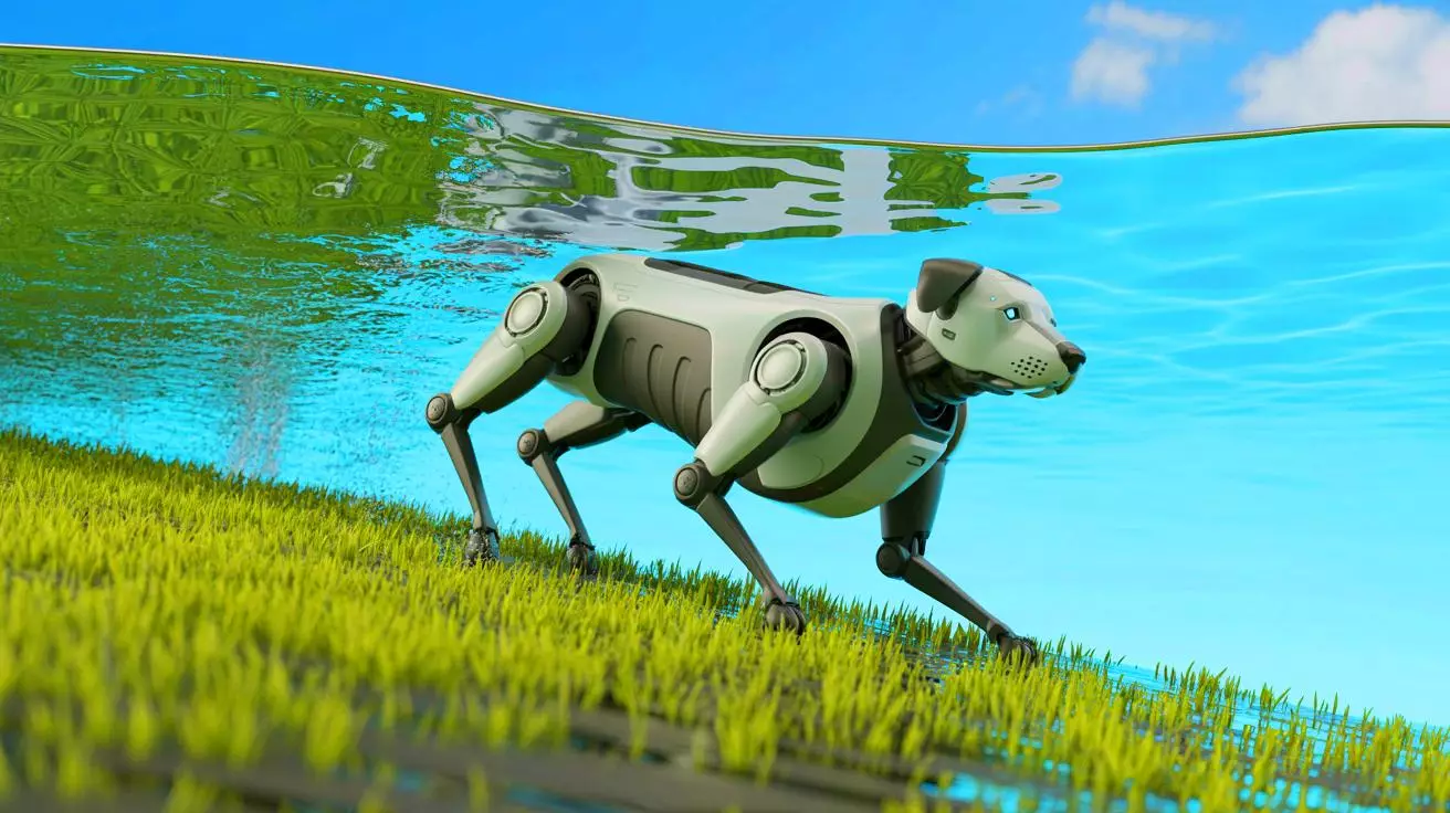 Robot Chiot Réaliste Chien Robot IA Nudorpn 2025 - Robot Chien Réaliste Marche Et Aboie - Peluche Interactive Adulte/enfant Robot Peluche Réaliste