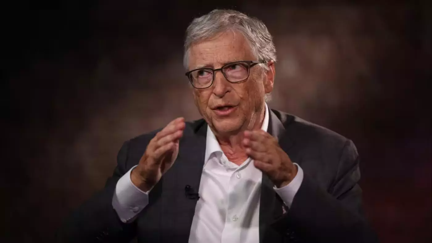 Photo de Bill Gates en train de parler