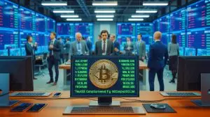« Ils ont volé 400 millions » : après un piratage massif, Coinbase lance une prime de 20 millions pour traquer les coupables Illustration de la cyberattaque de Coinbase compromettant des données clients. Image réalisée par IA.