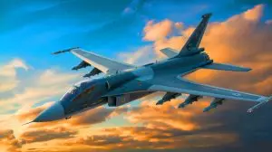Illustration de la coopération européenne dans le domaine de l'aviation militaire. Image réalisée par IA.