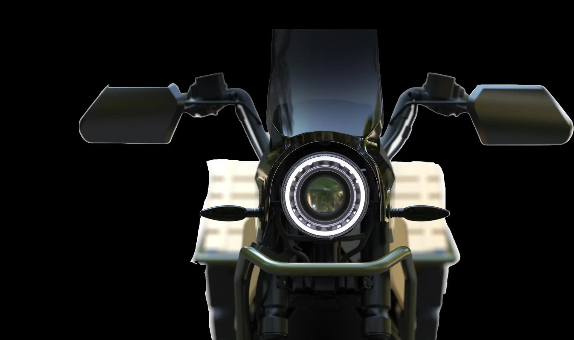 Ce vélo d'aventure est équipé d'un éclairage LED et de plusieurs ports USB pour recharger vos appareils.