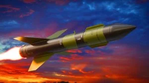 Illustration de l'AGM-181A LRSO, le nouveau missile de l'US Air Force. Image réalisée par IA.