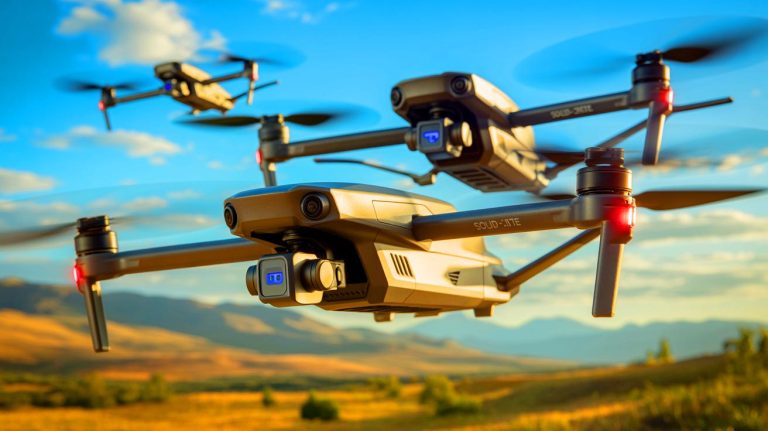 Des drones dopés aux batteries solides pourraient tout changer : autonomie doublée, charges maximales et usages militaires en ligne de mire