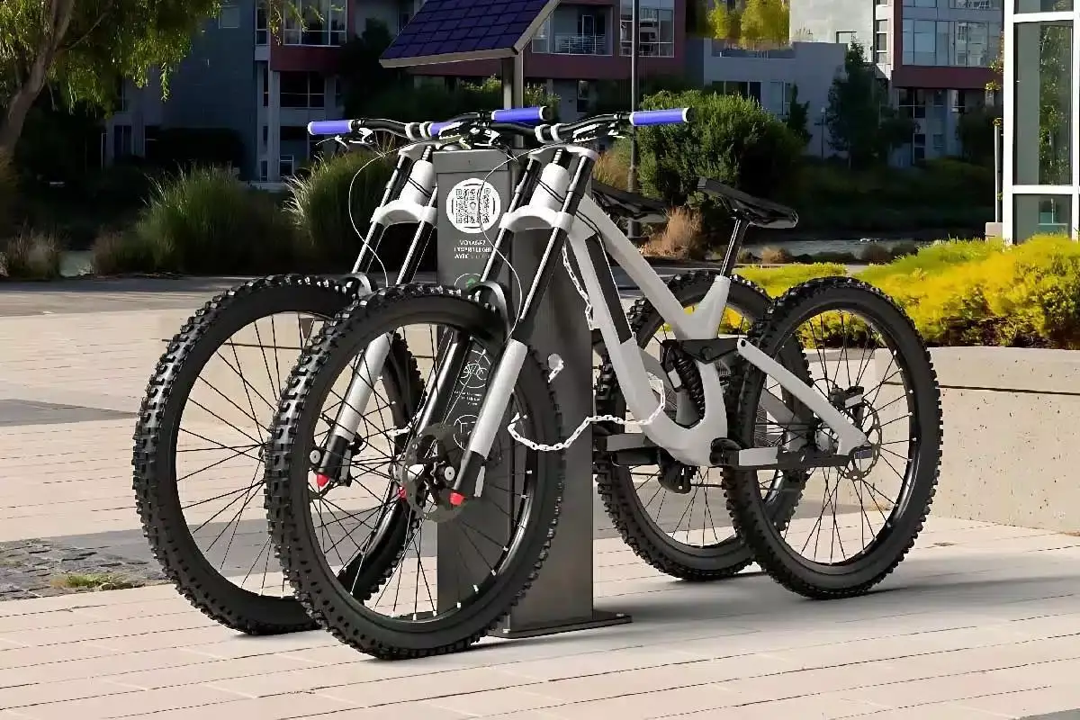 Création d'un dispositif antivol innovant pour vélos.