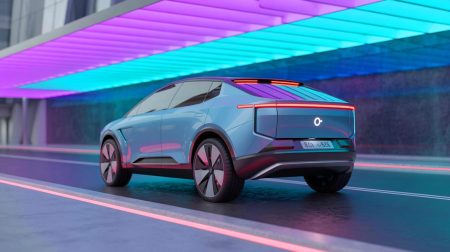 Illustration de véhicules innovants et écologiques, générée par intelligence artificielle.