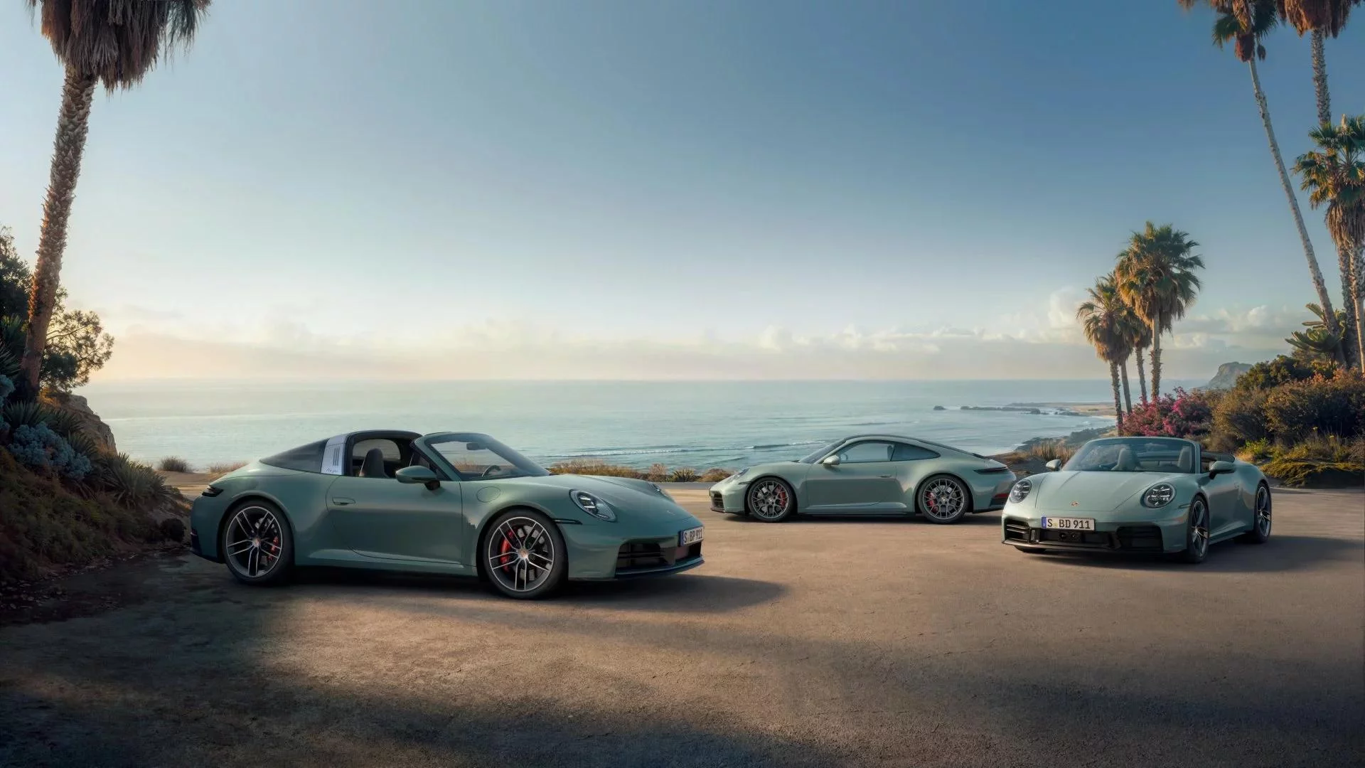 Porsche réintroduit la version 4S à transmission intégrale pour les modèles 911 Carrera coupé, Carrera cabriolet et Targa pour la nouvelle année modèle