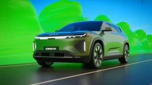 Illustration de l'innovant SUV hybride Zeekr 9X, générée par intelligence artificielle.