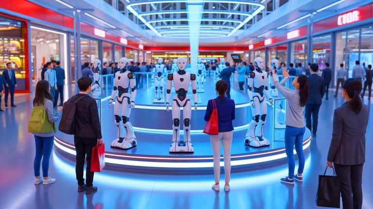 « Des vendeurs en acier » : la Chine ouvre à Pékin le premier centre commercial peuplé uniquement de robots humanoïdes au monde