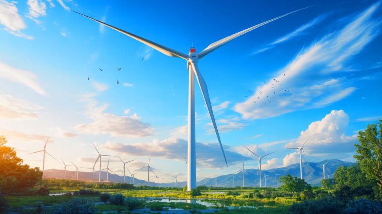 La plus grande éolienne de l’histoire s’active et écrase 46 450 m² sous sa puissance colossale qui pulvérise tous les records énergétiques