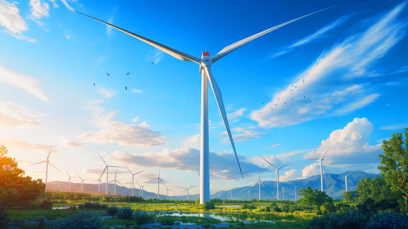 La plus grande éolienne de l’histoire s’active et écrase 46 450 m² sous sa puissance colossale qui pulvérise tous les records énergétiques