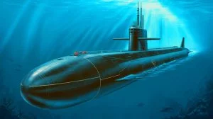 Le nouveau sous-marin nucléaire américain de 7 800 tonnes écrase la concurrence mondiale et humilie la Chine déjà terrifiée par sa puissance Illustration de l'USS Iowa, sous-marin nucléaire d'attaque rapide, symbole de l'innovation navale et de la défense américaine.