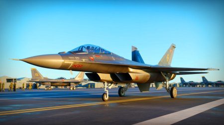 Illustration de l'avion de chasse J-36 de sixième génération, symbolisant l'innovation technologique et les avancées en défense aérienne de la Chine.