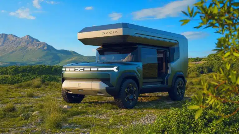 « C’est la révolution des routes » : le nouveau camping-car Dacia attire les foules et pulvérise les géants du secteur Illustration de la conception novatrice du camping-car Dacia inspirée par l'intelligence artificielle.