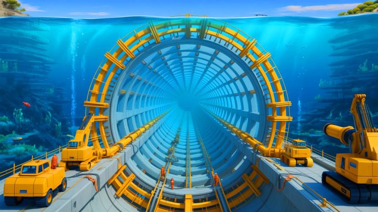 Un tunnel titanesque de 18 700 milliards d’euros voulu par Elon Musk renverse brutalement la géographie entre l’Europe et l’Amérique