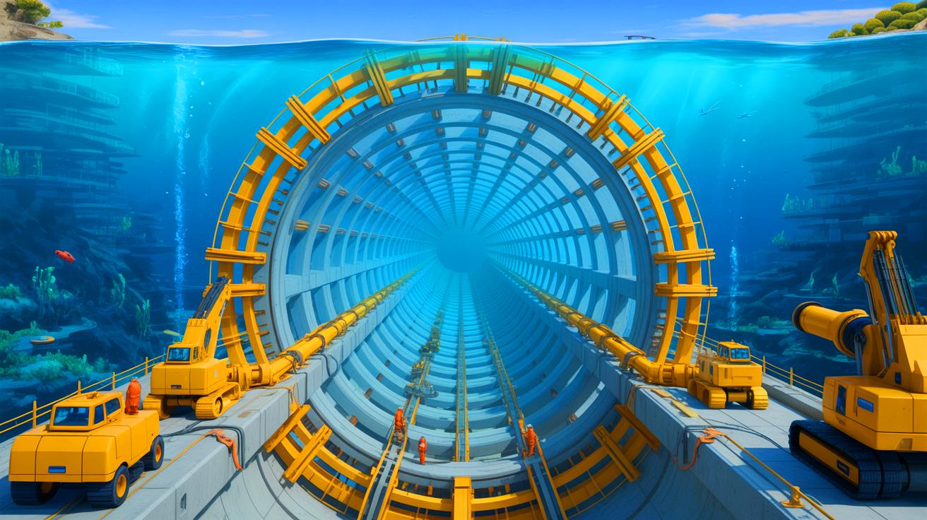 Un tunnel titanesque de 18 700 milliards d’euros voulu par Elon Musk renverse brutalement la géographie entre l’Europe et l’Amérique