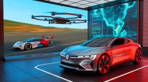Illustration de la stratégie audacieuse de Renault face à la baisse des ventes de véhicules électriques.