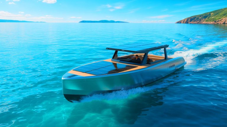 « Les voiles ont avalé le soleil » : premier tender au monde capable de se recharger seul grâce à l’énergie solaire en pleine mer