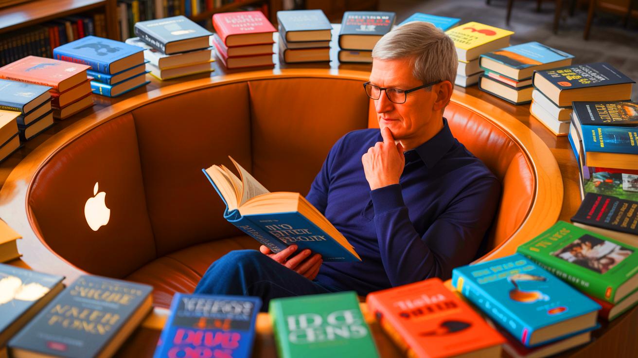 « Ces livres ont façonné mon succès » : Tim Cook révèle les six ouvrages qui ont bouleversé sa carrière et sa pensée