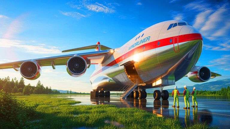 « C’est une bête hors de contrôle » : le WindRunner géant, plus long que trois Airbus, écrase le transport des éoliennes colossales