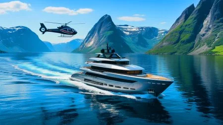 « Il bafoue nos règles » : ce voyage de 8 500 km en yacht de Zuckerberg choque la Norvège entre lois locales et luxe ostentatoire Illustration de Mark Zuckerberg utilisant ses yachts pour une aventure luxueuse en Norvège.