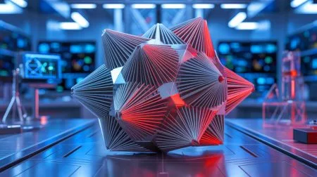 Illustration de structures origami adaptatives développées par les ingénieurs de Princeton.