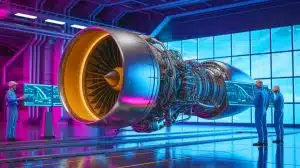 « GE teste son moteur hypersonique révolutionnaire » : cette technologie américaine secrète qui vole cinq fois plus vite que le son terrasse toutes les défenses Illustration de la technologie de statoréacteur à carburant solide développée par GE Aerospace pour des vols hypersoniques.