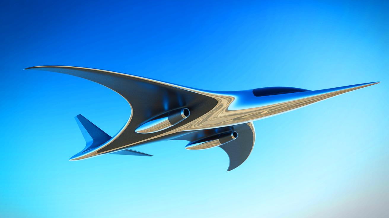 « Cet avion vole à l&rsquo;hydrogène glacé » : la France et les USA créent ce jet révolutionnaire zéro émission inspiré des raies manta