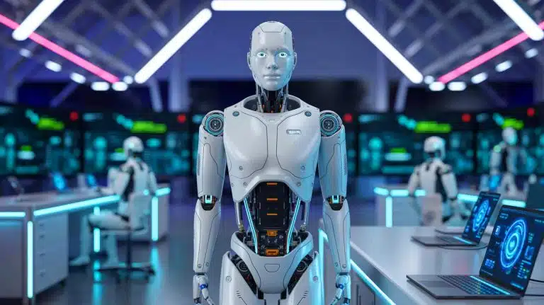 « Ces robots deviennent trop puissants » : NVIDIA accuse les gouvernements de freiner Newton et GR00T N1.6, deux avancées critiques pour les humanoïdes Illustration de l'innovation de NVIDIA dans le domaine de la robotique humanoïde.