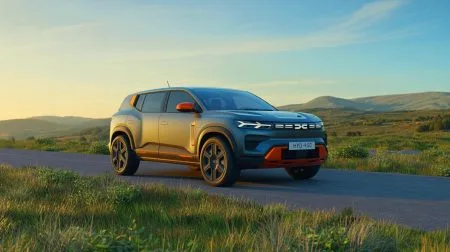 Illustration de la nouvelle motorisation Hybrid-G 150 de Dacia intégrée dans les modèles Duster et Bigster.