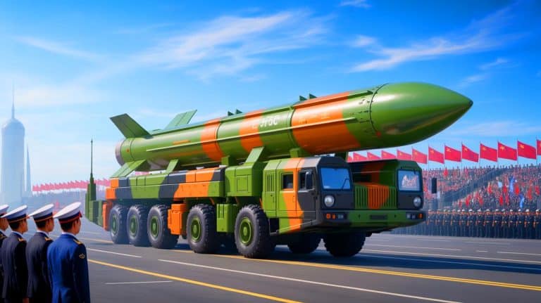 « Il atteint n&rsquo;importe quelle ville du monde » : ce missile chinois de 20000 km qui transporte 10 têtes nucléaires terrorise Washington et divise l&rsquo;OTAN