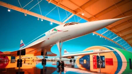 Illustration de la reconnaissance du Concorde comme monument historique.