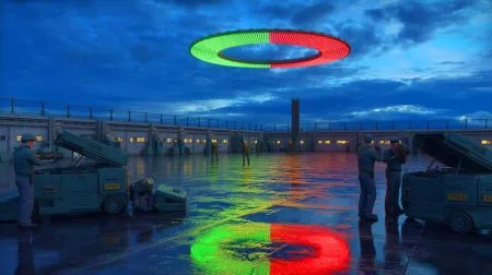 Illustration de la manipulation des observations d'ovnis par le Pentagone pour cacher des projets secrets.