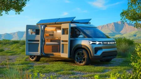 Illustration de l'engouement autour du concept de camping-car Dacia abordable.