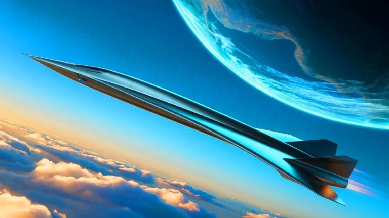 Les États-Unis dévoilent leur arme hypersonique révolutionnaire qui dépasse Mach 5 pour contrer l’avance chinoise et russe Illustration de la technologie hypersonique américaine à travers le véhicule d'essai Talon-A.